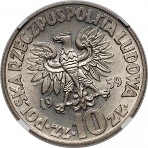 10 złotych 1959 Kopernik - skrętka