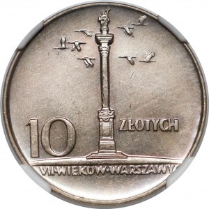 10 złotych 1966 mała Kolumna