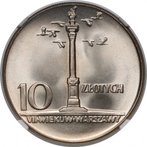 10 złotych 1965 duża Kolumna