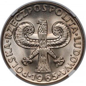 10 złotych 1965 duża Kolumna