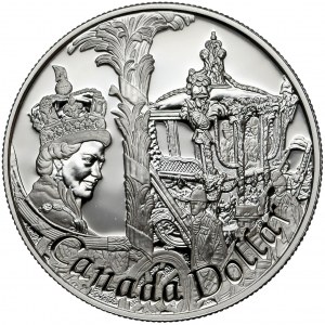 Canada, 1 Dollar 2002 - 50th Anniversary of the Coronation of Queen Elizabeth II