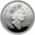 Canada, 1 Dollar 2002 - 50th Anniversary of the Coronation of Queen Elizabeth II