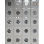 PRL, Komplet monet aluminiowych i Mn 1949