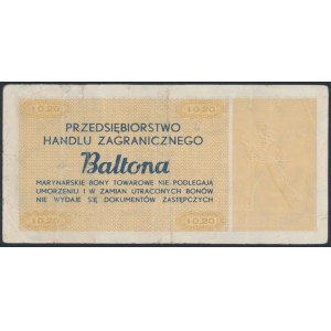 BALTONA 20 centów 1973 - D