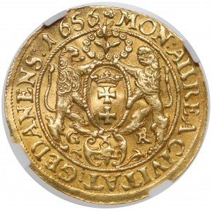 Jan II Kazimierz, Dukat Gdańsk 1656 GR