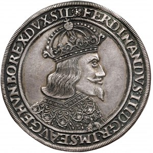 Śląsk, Ferdynand III, Talar Wrocław 1646 - z herbem miasta - RZADKOŚĆ