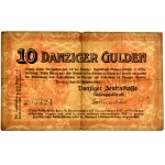 Danzig, 10 Gulden 1923 - PMG 30 - RARE