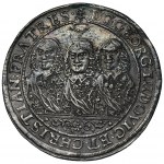 Silesia, Duchy of Liegnitz-Brieg-Wohlau, Georg III, Ludwig IV, Christian, Thaler Brieg 1651 VT - VERY RARE