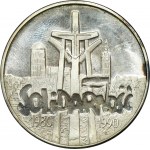 100.000 złotych 1990 Solidarność - ODWRÓCONA FLAGA