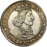 Jan II Kazimierz, Talar Gdańsk 1649 GR - RZADKI, zawinięte ogony - PIĘKNY