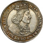 Jan II Kazimierz, Talar Gdańsk 1649 GR - RZADKI, zawinięte ogony - PIĘKNY