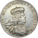 Augustus III of Poland, Thaler Leipzig 1755 EDC