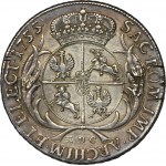 Augustus III of Poland, Thaler Leipzig 1755 EDC