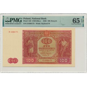 100 Gold 1946 - E - PMG 65 EPQ