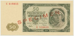 50 Zlato 1948 - SPECIMEN - E 816... - RARE