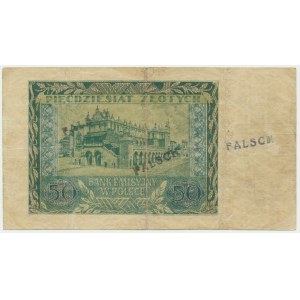 50 Zloty 1940 - A - FALSCHE ÄRA - RARE