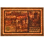 Danzig, 1 Million Mark 1923 - red overprint - PMG 64 EPQ