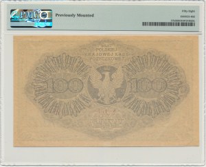 100 marek 1919 - Série BD - PMG 58 - KRÁSNÁ A VZÁCNÁ