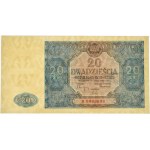 20 gold 1946 - MODEL - B 0000000 - BLUE - PMG 65 EPQ - RARE.