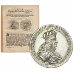 Augustus II the Strong, Medal of the recovery of Kamieniec Podolski 1699 - RARE
