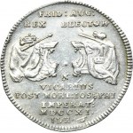 August II the Strong, 1/8 Vicariate Thaler Dresden 1711 - VERY RARE