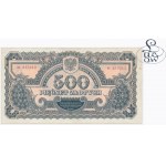 500 złotych 1944 ...owym - AC - NUMER RADAROWY - RZADKI