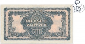 500 złotych 1944 ...owym - AC - NUMER RADAROWY - RZADKI