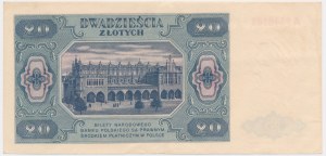 20 złotych 1948 - A - NATURALNY
