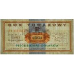 Pewex, 50 dolarów 1969 - FI - PMG 58 EPQ