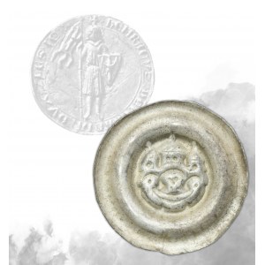 Silesia, Duchy of Breslau, Heinrich III, Bracteate second half 13th century - RARE