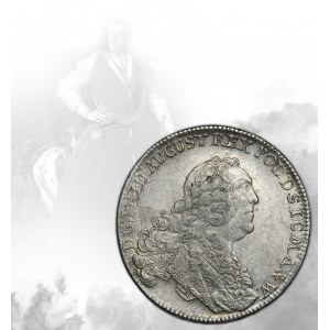 Augustus III of Poland, Thaler Dresden 1763 FWôF