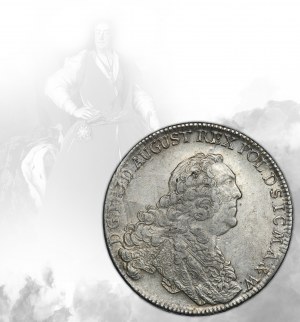 Augustus III of Poland, Thaler Dresden 1763 FWôF