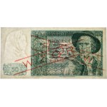 50 złotych 1939 - WZÓR - A 012345 - PMG 65 EPQ