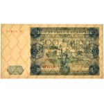 500 złotych 1947 - P4 - PMG 66 EPQ