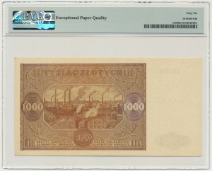 1.000 złotych 1946 - L - PMG 66 EPQ