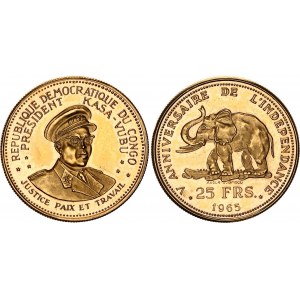 Congo Democratic Republic 25 Francs 1965