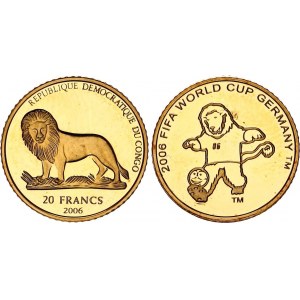 Congo Democratic Republic 20 Francs 2006