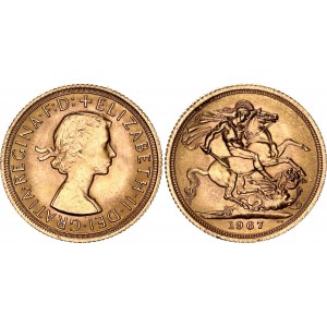 Great Britain 1 Sovereign 1967