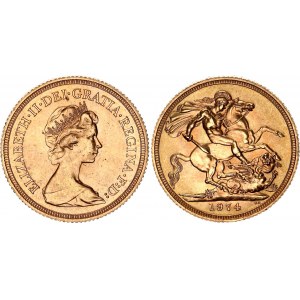 Great Britain 1 Sovereign 1974
