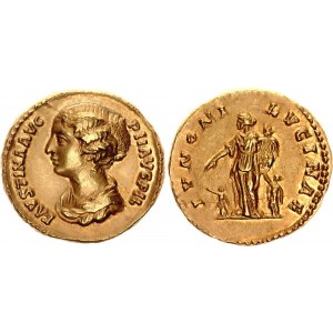 Roman Empire Faustina II Aureus 161 - 176 AD Collector's Copy