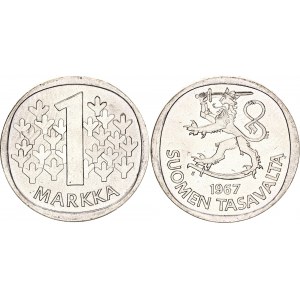 Finland 1 Markkaa 1967 S