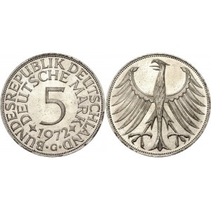 Germany - FRG 5 Deutsche Mark 1972 D