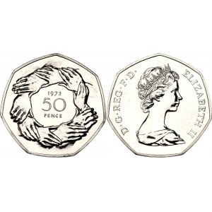 Great Britain 50 Pence 1973