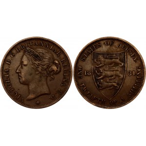 Jersey 1/12 Shilling 1881