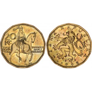 Czech Republic 20 Korun 1998