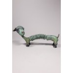 D.Z., Dog-Harmonica (Bronze, 40 cm wide)