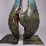D.Z., Drop Puzzle - Large ( Bronze, height 87 cm)