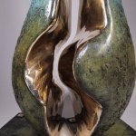 D.Z., Drop Puzzle - Large ( Bronze, height 87 cm)