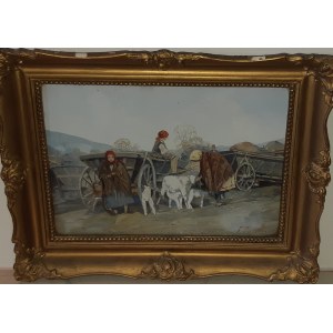 Franciszek Mrozek, Scene with sheep