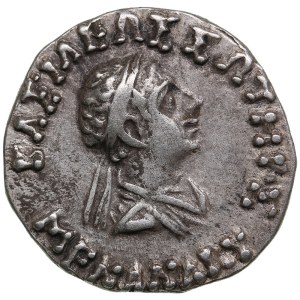 Baktria AR Drachm - Menander I Soter (circa 155-130 BC)